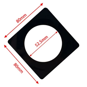 Lens Board 80x80mm Copal #00 #0 #1 #2 #3 For Horseman 45HD VH-R 45FA 4x5 Camera