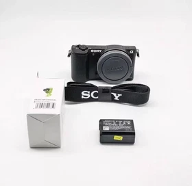 90%New Sony Alpha A5100 Mirrorless Digital Camera (Body Only) W/SD Card Charger