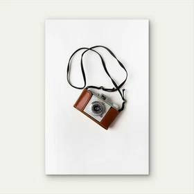 Kodak Pony 828 Film Camera Metal Print Ready to Hang