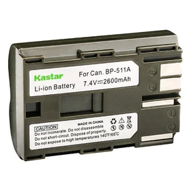 Kastar Replacement Battery for Canon BP-511 CB-5L Canon EOS 5D EOS 10D EOS 20D