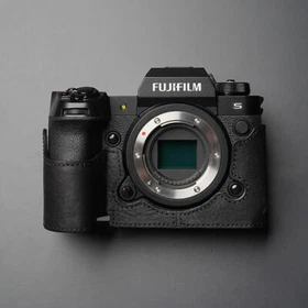 Genuine Leather Camera Half Case For Fujifilm X-H2S Fuji XH2S Bag Protecter NEW