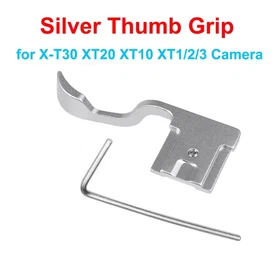 Mini Hot Shoe Cover Metal Camera Plate Hand Thumb Up Grip for Fujifilm Fuji XT-1
