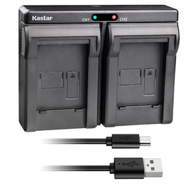 Kastar Battery Dual Charger for Sony NP-FM50 BC-VM50 & Sony Cyber-shot DSC-F707