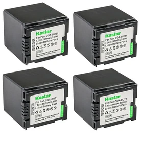 Kastar Replacement Battery for Panasonic CGA-DU21 CGR-DU21 PV-GS150 PV-GS180