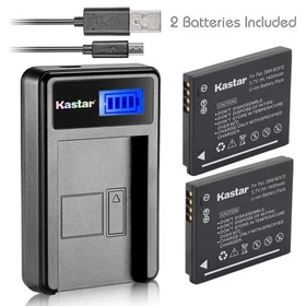 LCD1 Charger Combo For Panasonic DMW-BCK7 Lumix DMC-FH7 DMC-FH8 DMC-FH25 FH27