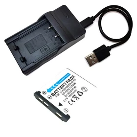 Battery / USB Charger For Li-42B Olympus FE-4010 FE-4030 FE-4050 FE-5000 FE-5010