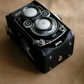 Genuine LeatherCowhide Bag Body Half Case For Rollei 3.5F Rolleiflex 2.8F Camera