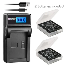 Kastar Battery LCD USB Charger for Ricoh DB-60 DB-65 Ricoh GR G600 G700 G700SE