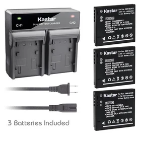 Kastar Battery Rapid Charger for Panasonic DMW-BCK7E & Panasonic Lumix DMC-FH25