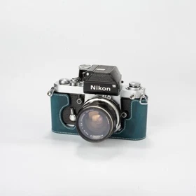 For Nikon F2 F2A F2AS F2S Genuine Real Leather Half Camera Case Bag Cover Case