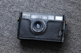 Genuine Leather Case Cover for Nikon 28Ti 35Ti Camera Handmade