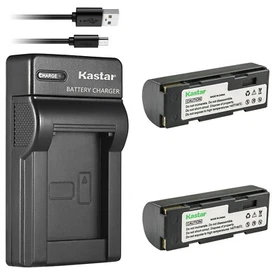 Kastar Battery Slim USB Charger for DB-20 DB-20L & Ricoh RDC-6000 RDC-7 RDC-7S