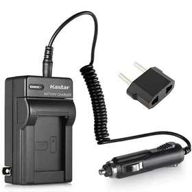 Kastar Battery Travel Charger for Panasonic CGR-DU07 CGA-DU07 PV-GS150 PV-GS180