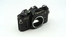 Black Canon AE1 AE-1 Program Film Camera Manual Focus Camera Body Only (no lens)
