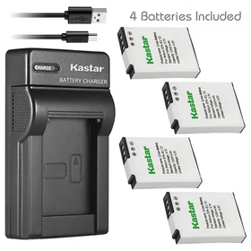Kastar Battery Slim Charger for Nikon EN-EL12 MH-65 & Nikon Coolpix S630 Camera