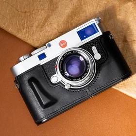Leica M11 M11P leather camera bag, half-case handle protector, base accessory