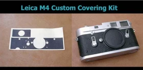 Leather Seal for Leica M4 Film Camera Pre-cut Replacement Black Free shipping