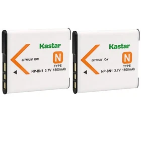 Kastar Repacement Battery for Sony NP-BN1 BC-CSN & Sony Cyber-shot DSC-W610