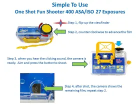 780348399171 1 SHOT Waterproof Disposable Camera Underwater #2
