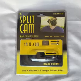 11254 ACCOUTREMENTS Split Cam Point Shoot Film Camera Fusion