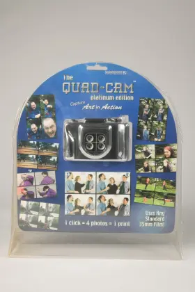 739048107739 ACCOUTREMENTS Quad Cam Platinum Film Camera Box