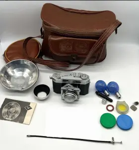 32156 AGFA Karat Film Camera Heligon Rodenstock