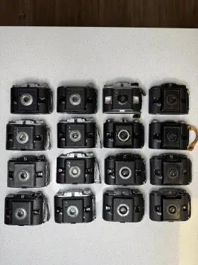 PD16 AGFA Ansco Clipper Cameras Folding Firing