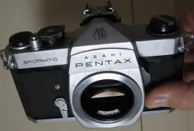 1118406 ASAHI PENTAX Spotmatic Sp Body Battery Shutter Fires