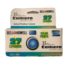 722650503457 BELL AND HOWELL Nos Single Camera Film Flash