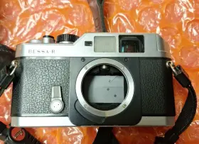 00116004 BESSA Voigtlander Rangefinder Film Camera Body Clean
