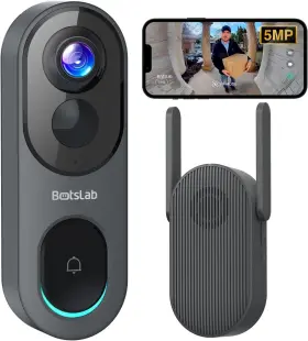 R811S BOTSLAB Wireless Video Doorbell Camera Monthly Wifi