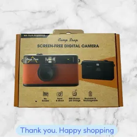 850072309026 CAMP SNAP Screen Digital Camera Film Chestnut