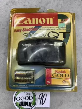 082966805707 CANON Snappy Platinum Film Camera Point Shoot #2