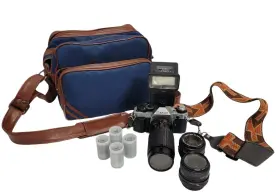12345627384TY CANON Program Camera Fuji Bag Zoom Rolls Film
