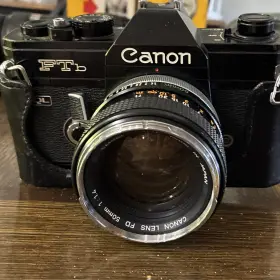 167437 CANON Ftb Ql Slr Camera Lens Light Meter