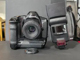 217437 CANON Film Camera Ef Stm Lens Flash