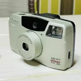 6727A001 CANON Sure Shot Camera Zoom Point Shoot Film Battery #3