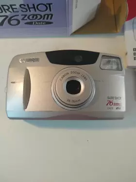 76ZD CANON Sure Shot Zoom Point Shoot Film Camera Manual #2