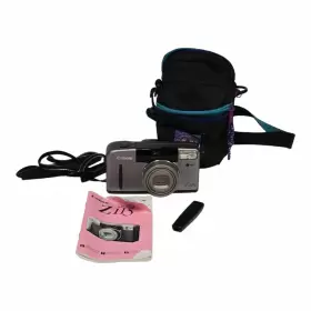 C13-3402 CANON Sure Shot Camera Saf Zoom Lens Remote Zippered