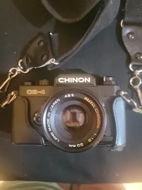 CE-4S CHINON Camera Which Film Slr