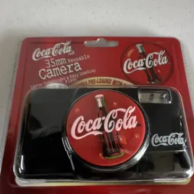 96316 COCA-COLA Camera Manual Flash Viewfinder Loading