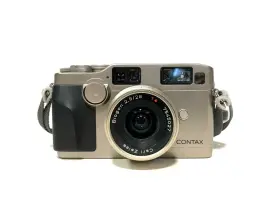 002460 CONTAX Rangefinder Film Camera Titanium Body Lens