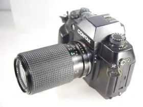 002487 CONTAX Ax Slr Film Camera Tokina Lens #3