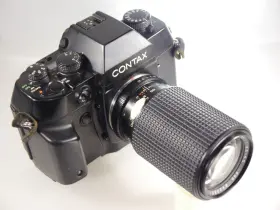 002487 CONTAX Ax Slr Film Camera Tokina Lens