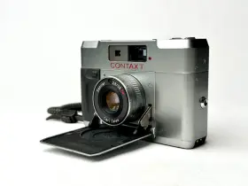 008626 CONTAX Rangefinder Film Camera Light Leaks #3