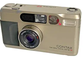 040728 CONTAX Carl Zeiss Sonnar Autofocus Film Camera Lens