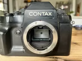 124000 CONTAX Rx Slr Film Camera Body Great #2
