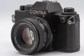 163152 CONTAX Quartz Slr Film Camera Zeiss Planar Lens #3