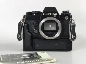 170182 CONTAX Quartz Slr Film Camera Body Yashica Fx Winder