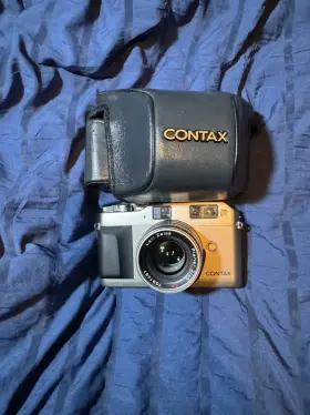 Body CONTAX Lens Rangefinder Film Camera Planar
